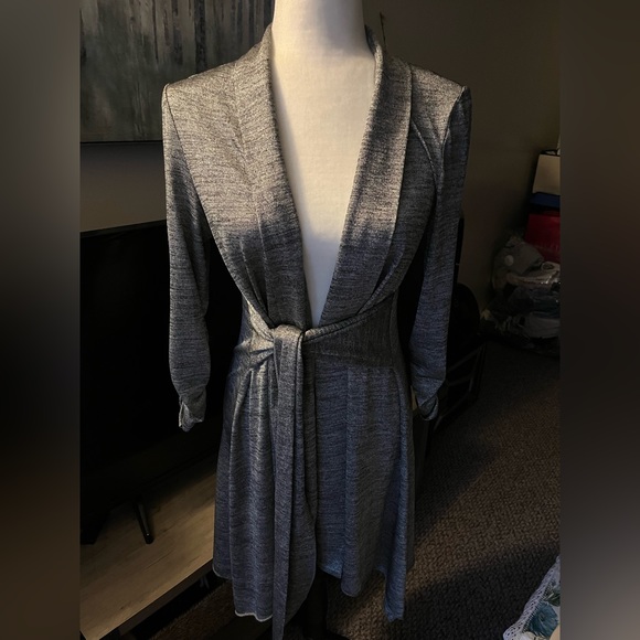Joseph Ribkoff Sweaters - JUST ARRIVED! JOSEPH RIBKOFF SILVER SILKY CARDIGAN COVER